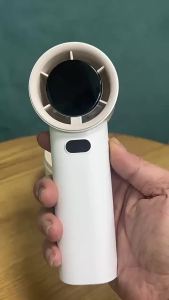 Handheld Cooling Fan: Sturdy Design & 1-100 Speed Adjustment