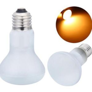 PETPARADIS Infrared Led Pet Heating Lamp Adjustable UVA UVA Day Night Bulb Durable 220-230V Reptile Heat Bulb Reptiles