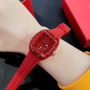 JAM TANGAN WANITA DEWASA - KUALITAS SUPER - TALI RUBBER KARET TEBAL KASUAL -FORMAL