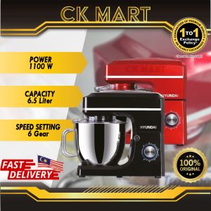 Hyundai 6.5L Stand Mixer HDSM-6511Z | Red & Black