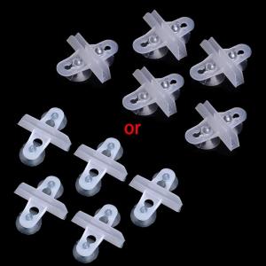 5 cái Aquarium Divider Clips với 1.2 "Núm hút cao su rõ ràng Sucker Clip Đồ giữ ga Giường nhựa cô lập chủ cho cá cho