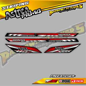 STRIPING VARIASI HONDA ASTREA PRIMA / STICKER LIST MOTOR HONDA ASTREA PRIMA