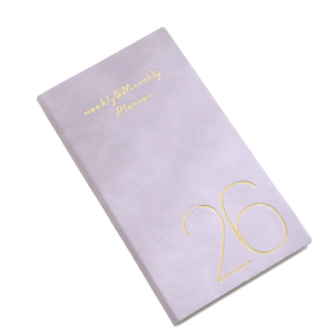 นักวางแผนวิชาการ2026ที่มี120หน้าเรียงรายแผ่นลงวันที่ขนาดกระเป๋าสมุดวางแผนรายสัปดาห์รายเดือนสำหรับการจัดตารางเวลาในแต่ละวัน