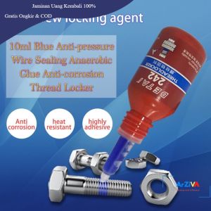 DETAI Cairan Liquid Threadlocker Blue Anaerobic Sealant Glue 10ml - 242 - No Color
