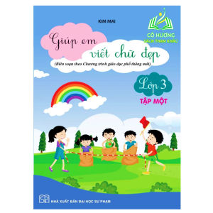 Sách - Giúp em viết chữ đẹp lớp 3 - tập 1 (Kết Nối) (KP)
