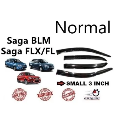Proton Saga BLM/FLX/FL Mugen Door Visor Normall Small 1 set 4 Door