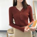atasan wanita terbaru 2021 kekinian lengan panjang kancing depan / baju rajut / baju ketat / baju press body / baju wanita terbaru / baju model import korea / baju wanita lengan panjang baju wanita terbaru baju wanita remaja. 