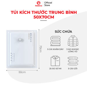 Túi Hút Chân Không Đựng Quần Áo Chăn Gối Modeco. Giúp Tiết Kiệm Không Gian Tránh Ẩm Mốc Và Bụi Bẩn