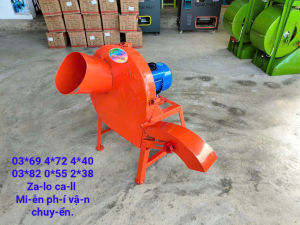 Bán máy băm cỏ băm chuối mịn cửa xả ngang siêu tiện lợi
