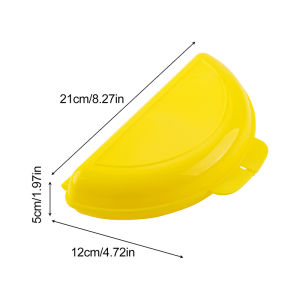 Justliving lò vi sóng chảo rán trứng không dính Omelette Maker nhanh chóng và dễ dàng để sử dụng Máy luộc trứng dụng cụ nhà bếp dễ dàng ăn sáng phụ kiện Nhà Bếp Máy rửa chén Safe - PP