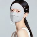 XIMESHAO Sunscreen Face Scarf Ice Silk  Face  Summer Face Cover Elastic Face Scarves Face Gini  Women/Girls. 