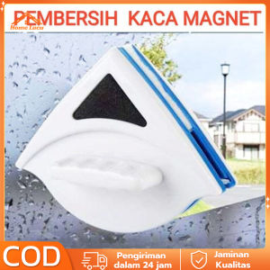 Alat Pembersih Kaca Jendela Magnet 2 Sisi Double Sided Glass Cleaner