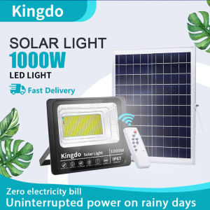 45W~2000W Solar Light Outdoor LED Light outdoor LED solar 5 years warranty flood light solar lights outdoor waterproof street light waterproof with remote control support COD