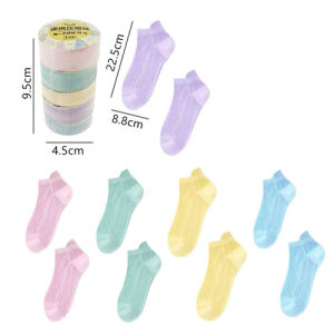 5pairs Single Use Portable Socks