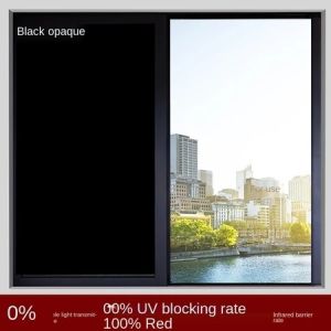 [SG Ready Stock] Window Privacy Tint Film 3 Shades Heat Insulation Anti‑UV For Home Bathroom Office