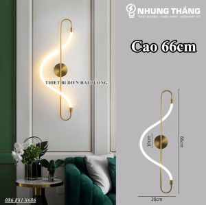 Đèn Trang Trí Gắn Tường Decor DT-B126 - Cao 66-86-110cm - Tô Điểm Thêm Vẻ Đẹp Cho Ngôi Nhà - 3 Chế Độ Ánh Sáng -Bảo Hành 1 Năm - CÓ VIDEO