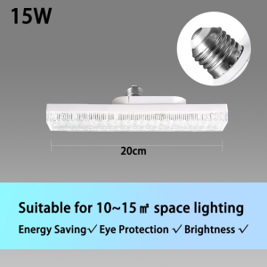 20/30/40cm E27 Bulb Crystal Led Light Universal Led Bulb Flat Low High Bay For Indoor Outdoor