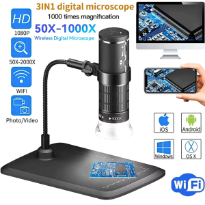 COD ORI KKMOON Mikroskop Digital 1000x servis hp USB Android IOS HD Magnification - F210