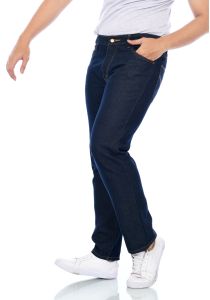 Celana Jeans Panjang Regular Pria Original Blue Bleach