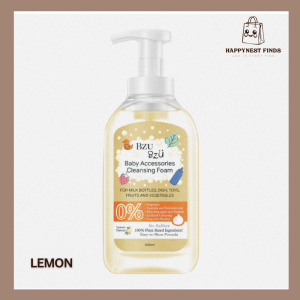 Bzu Bzu Baby Accessories Cleansing Foam Bundle of 3 | Mix & Match | Bottle Toy Fruit & Veggie Wash