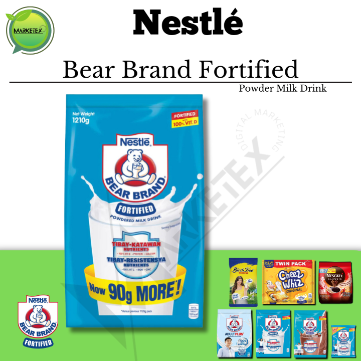 Nestle Bear Brand Fortified Powdered Milk Drink 1210 kg | 300 g | Swak ...