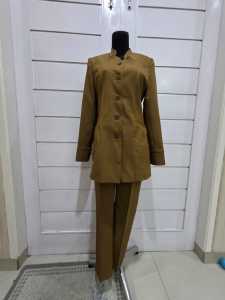 Seragam kerja kantor blazer wanita terbaru kekinian reguler polyester premium stretch import keki