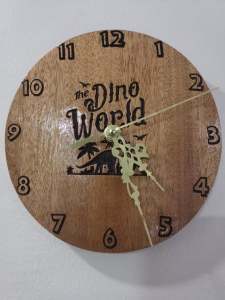 Customized Wooden Wall Clock 11in