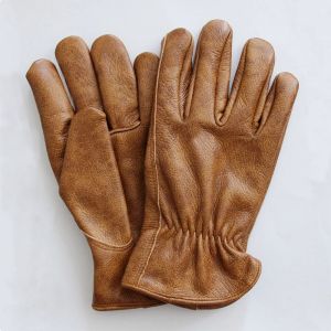 Work Gloves for Men Cowhide Leather Security Protection Camping Gloves Cycling Genuine Geather Outdoor Work Gloves2026