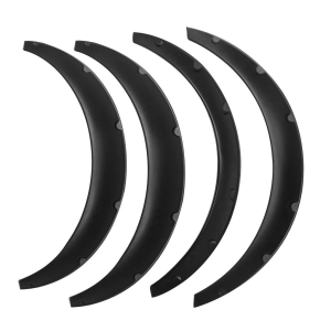 4Pcs Universal Flexible Car SUV Off-road Fender Flare Wheel Arch Protector Wheel brow
