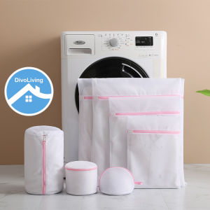READY STOCK❤️Clothes Bra Underwear Washing Bag Laundry Bag Mesh Net Wash Pouch Laundry Basket / Zipper Bag Jaring Baju Kotor