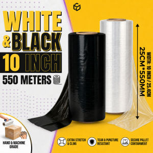 Stretch Film 20 Microns 500mm x 330m/250mm x 500m for Furniture Pallets Tools Packaging Protection Tropa Hardware