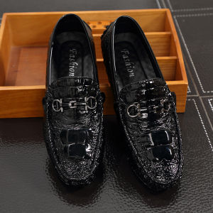 Sepatu Pria Kasual Loafers Import Sepatu Formal Slip On Keren Sepatu Santai Kerja Terbaru Terkini Fashion 106