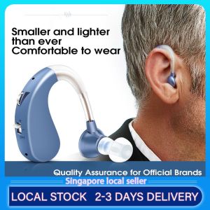 Hearing Aid For Moderate And Severe Wireless Rechargeable Mini Digital Audio Amplifier