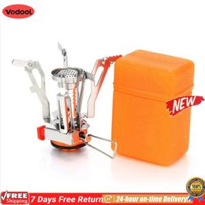 [VODF] 3000W Portable Gas Furnace with Piezo Camping One-piece Gas Stove Tourist Camping Burners for Outdoor Cooking Picnic