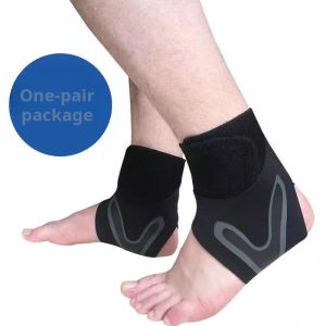 1Pair Ankle Protector Sport Ankle Support Foot Protector Anti-sprain Sports Bandage Ankle Wrist Recovery Fixator Joint Protector Pain Relief Strap Brace Strap Adjustable Comfortable Run Basketball