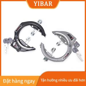 YIBAR Khóa xe đạp Khóa máy tính khóa xe đạp leo núi xích thép Chống Trộm Có chìa khóa