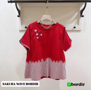 SAKURA WAVE BORDIR