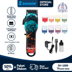 SHINON SH-1089 Pencukur Rambut Pemangkas Rambut Pangkas Rambut Elektrik Rambut Hair Clipper Original / Alat Potong Rambut / Hair Clipper / Alat Cukur Rambut Elektrik