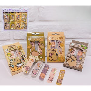 Capybara Plaster Luka Comel Kanak Kanak Pelekat Luka Tahan Air Kartun Kuromi Pelindung Luka Murid Sekolah Sanrio Kuromi Band Aid Box Plasters 10 Patches Students Kids Waterproof Breathable 三丽鸥库洛米创可贴盒装10贴学生儿童防水透气创可贴伤口贴止血贴 H063