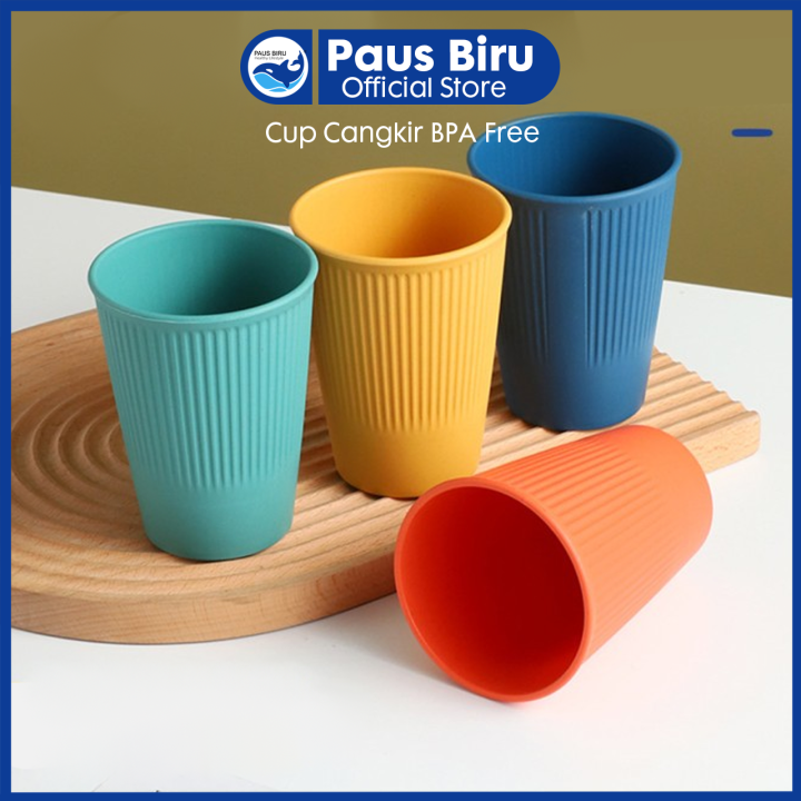 Gelas Wheat Straw | Gelas Minum Wheat Straw | BPA Free
