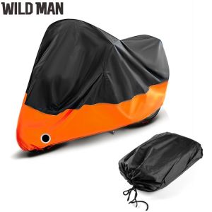 Protective Cover Coat Waterproof Outdoor Motorbike Scooter Cover Wear- Fabric Motorbike Cover