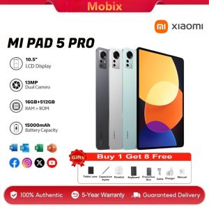 MI Pad 5 PRO 5G Tablet Android12 16GB+512GB 15000mAh Dual Camera Dual SIM WiFi Tablet For movies COD