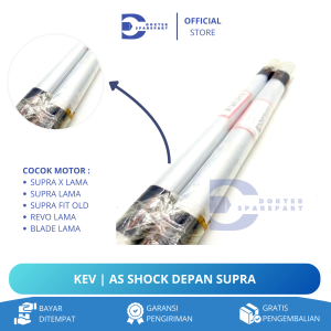 KEV AS SHOCK DEPAN SUPRA X 125 / SUPRA X LAMA / SUPRA FIT LAMA / REVO / SHOCKBREAKER / SHOCK / SKOK