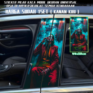 Ready Stock Car sticker PE film Cover Stripe Car Door Center Column Pillar sticker Car Window Middle 140 Joker