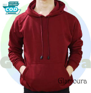 Jaket Sweater Hoodie Hitam Polos