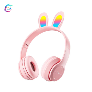 CP P47R CAT EARS HEADSET headphone Hf bando telinga kucing LED BANDO BLUETOOTH wireles GAME HEADSET G-P47R LED wireles super bass