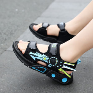 Sandal kasut lelaki dan perempuan kasut musim panas gaya baru untuk lelaki dan remaja kasut pantai sukan untuk kanak-kanak bersaiz sederhana dan besar.