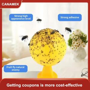 【CANAMEK】 Dính Bẫy Bay Côn Trùng Bẫy Bóng Hiệu Quả Fly Catcher Kẻ Giết Người Trái Cây Fly Kẻ Giết Người Cho Các Nhà Máy Bắt Trái Cây Côn Trùng