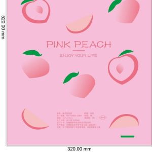 50PCS Fruit Pattern Fragrant Garbage Bag Plastic Thickened Disposable Trash Bag Storage