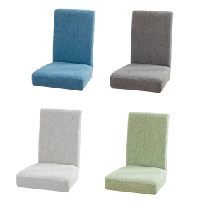 Stretchable tràn bằng chứng Ghế trượt với elastics cao vải Polyester cho nhà phòng ăn của khách sạn đồ nội thất